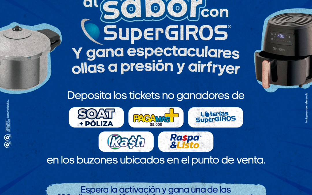 Apuéstale al Sabor con SuperGIROS y gana