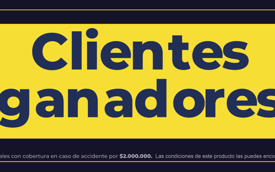 Clientes ganadores campaña gana el valor de tu SOAT