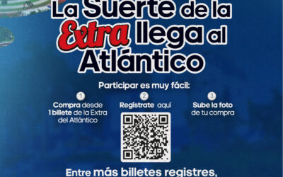 LA SUERTE DE LA EXTRA LLEGA AL ATLÁNTICO.