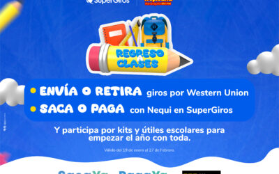 JUNTOS EN TU REGRESO A CLASES CON SUPERGIROS
